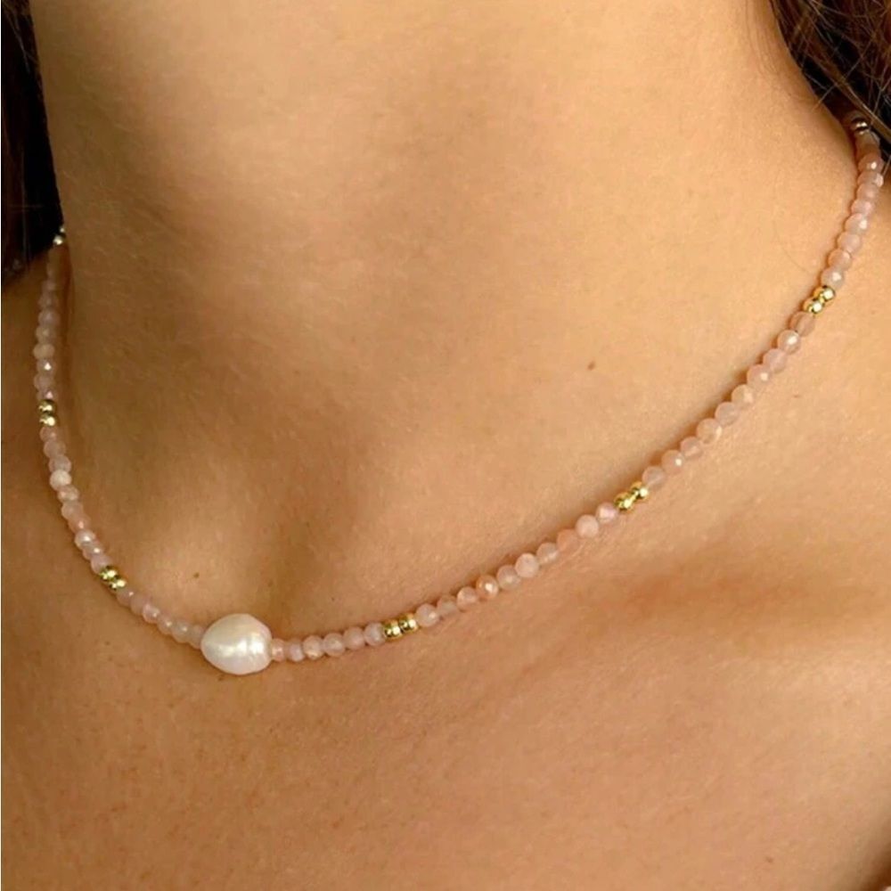 Pearl Beaded Necklace #2272
